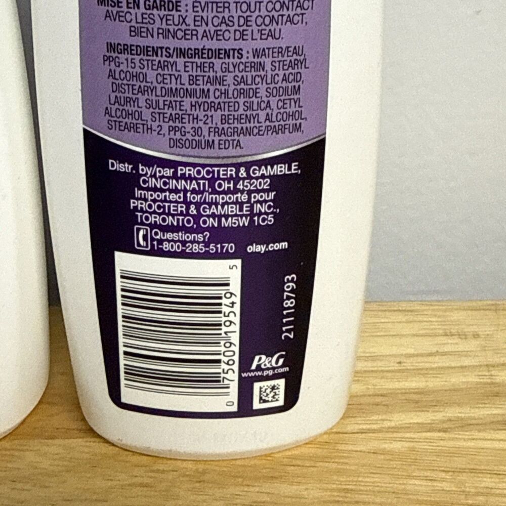 Olay Face Wash Age Defying Classic Facial Cleanser 6.8 Fl Oz Pack Of 2 - Picture 3 of 8